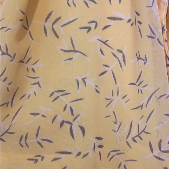 Yellow flowy dress - Picture 4 of 7